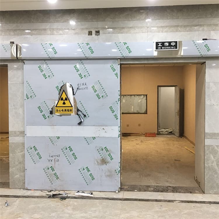 吉安双扇电动防护铅门